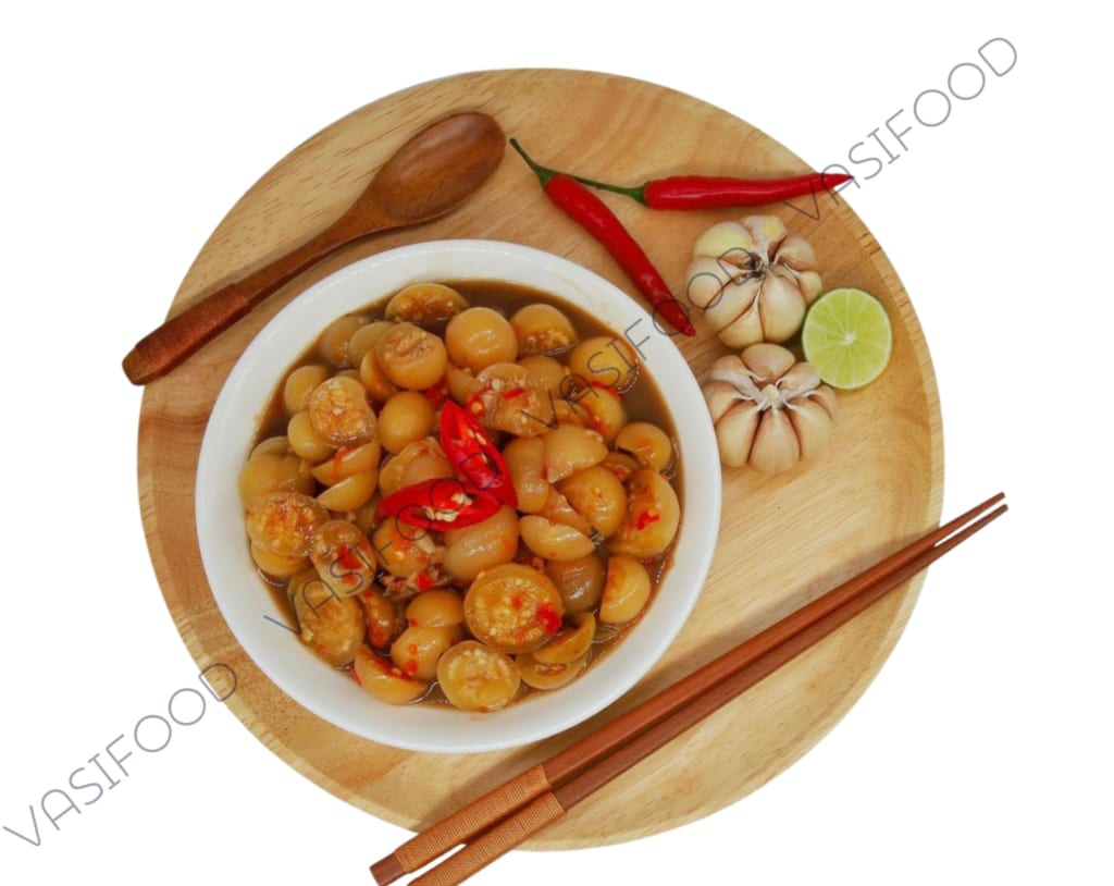 PICKLED EGGPLANT WITH FISH SAUCE IN BRINE Vasifood