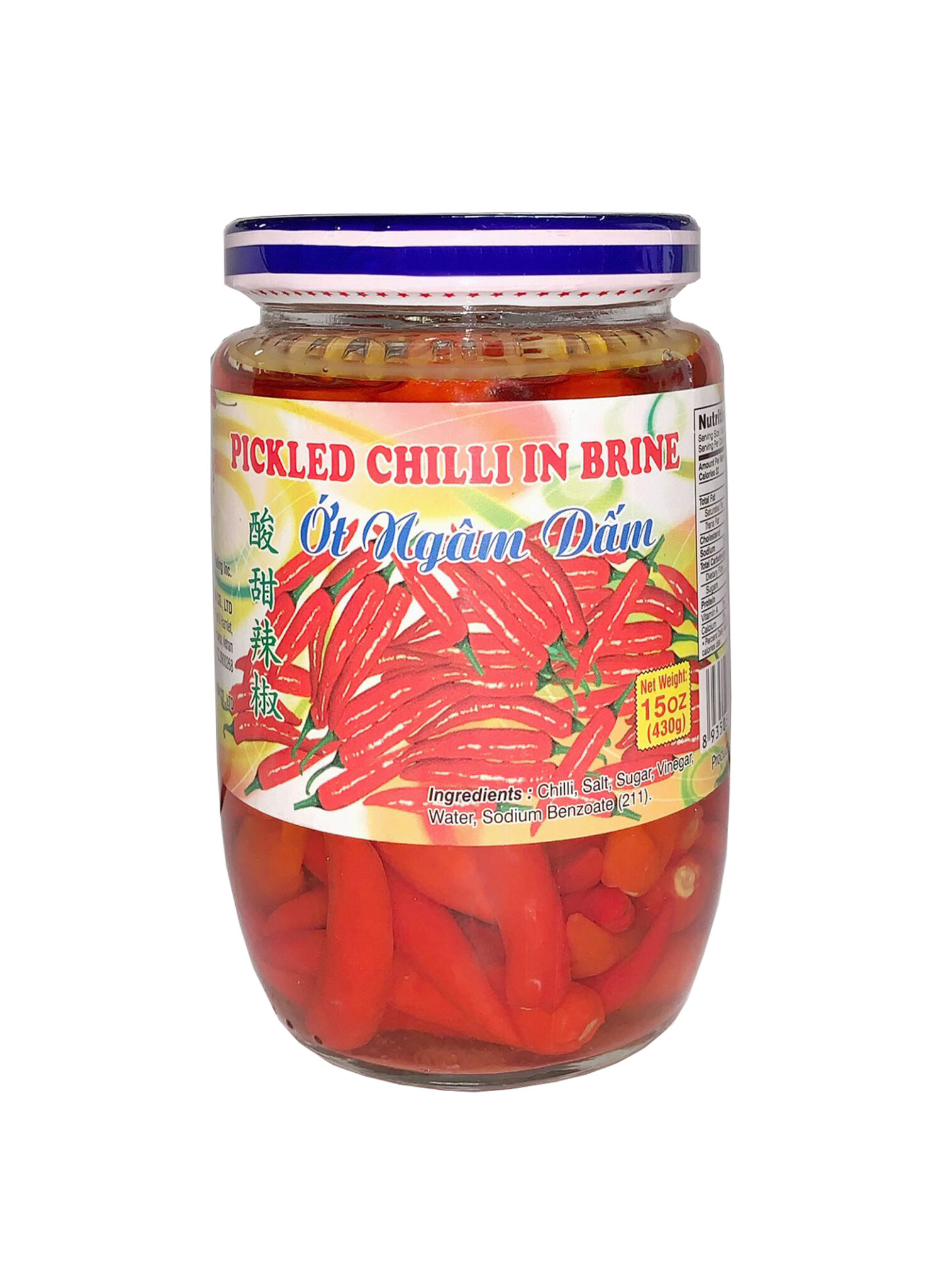 PICKLED CHILLI IN BRINE Vasifood