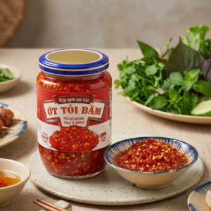 PICKLED GROUND CHILLI/ CHILLI & GARLIC